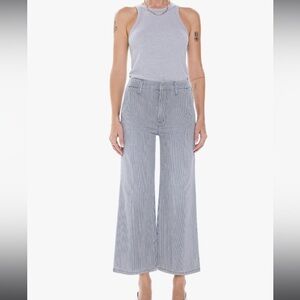 MOTHER the roller prep ankle (STRIPED)